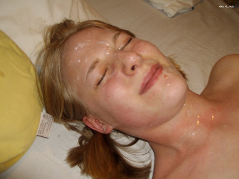 Outdoor Cum Slut Erotica: Hot Babe Covered in Cum