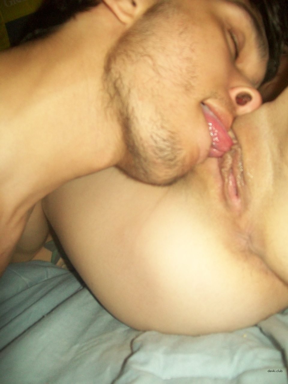 Hot Young Couple's Steamy Sex Session Caught on Camera