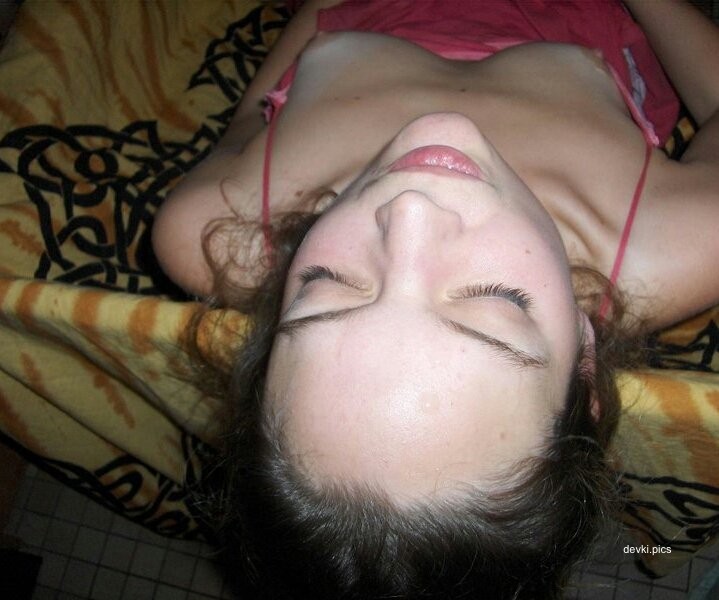 Hot babe eagerly strokes cock