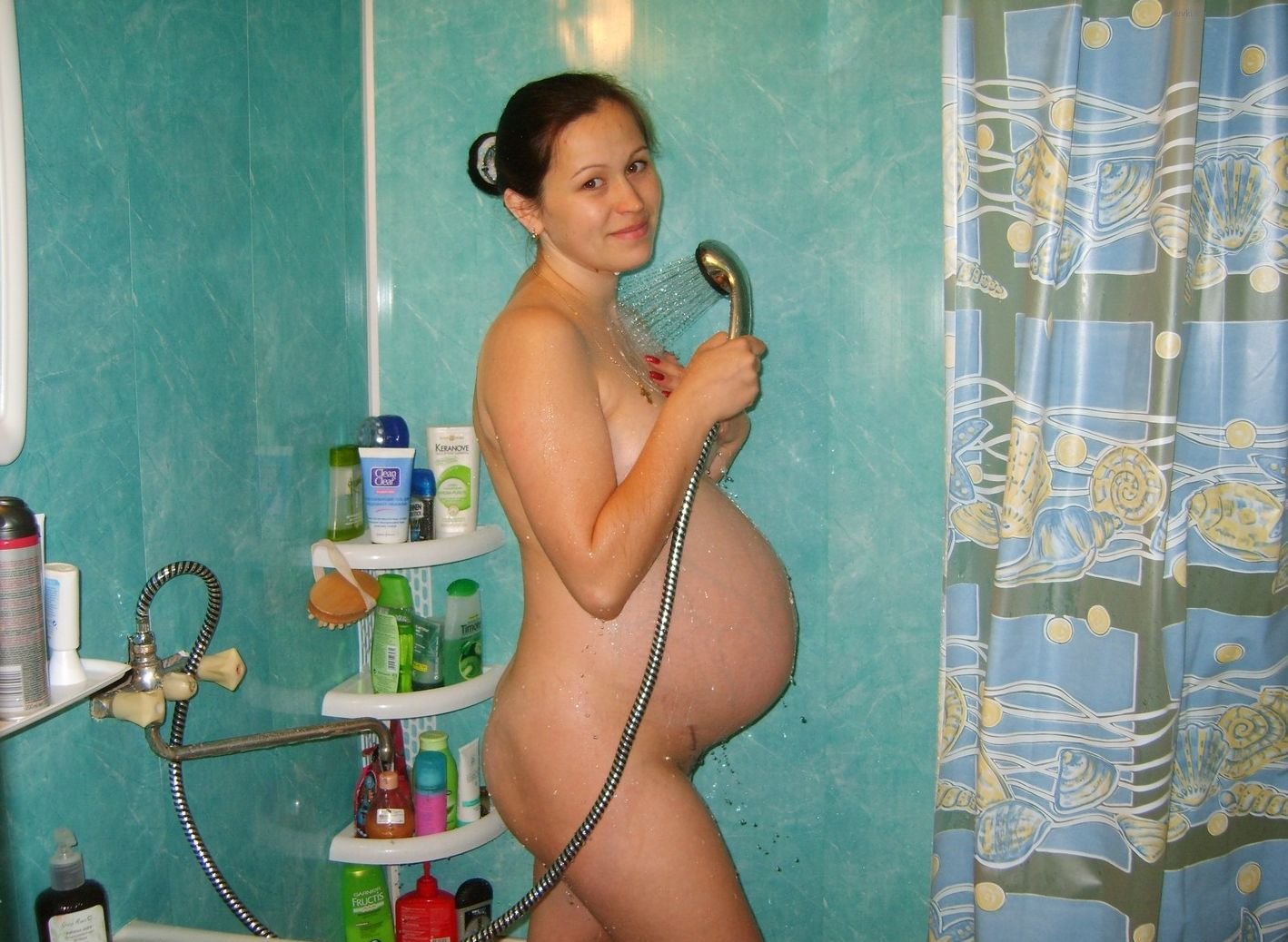 Pregnant Wife in Various Stages of Pregnancy Gets Naughty - Explicit Pregnant Porn