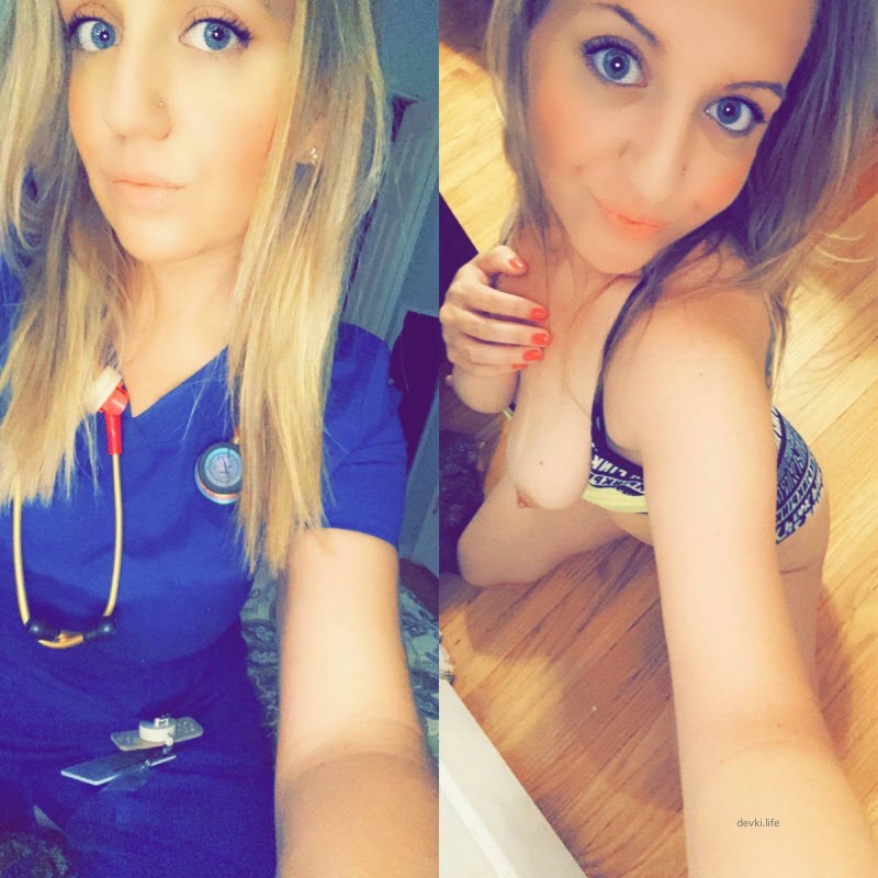 Private Nude Nurse Photos: Explicit Amateur Pics of Naked Nurses