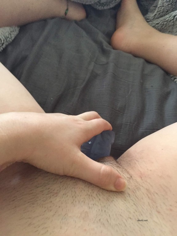 New Sex Toy for Naughty Girl: Explicit Solo Play Photo
