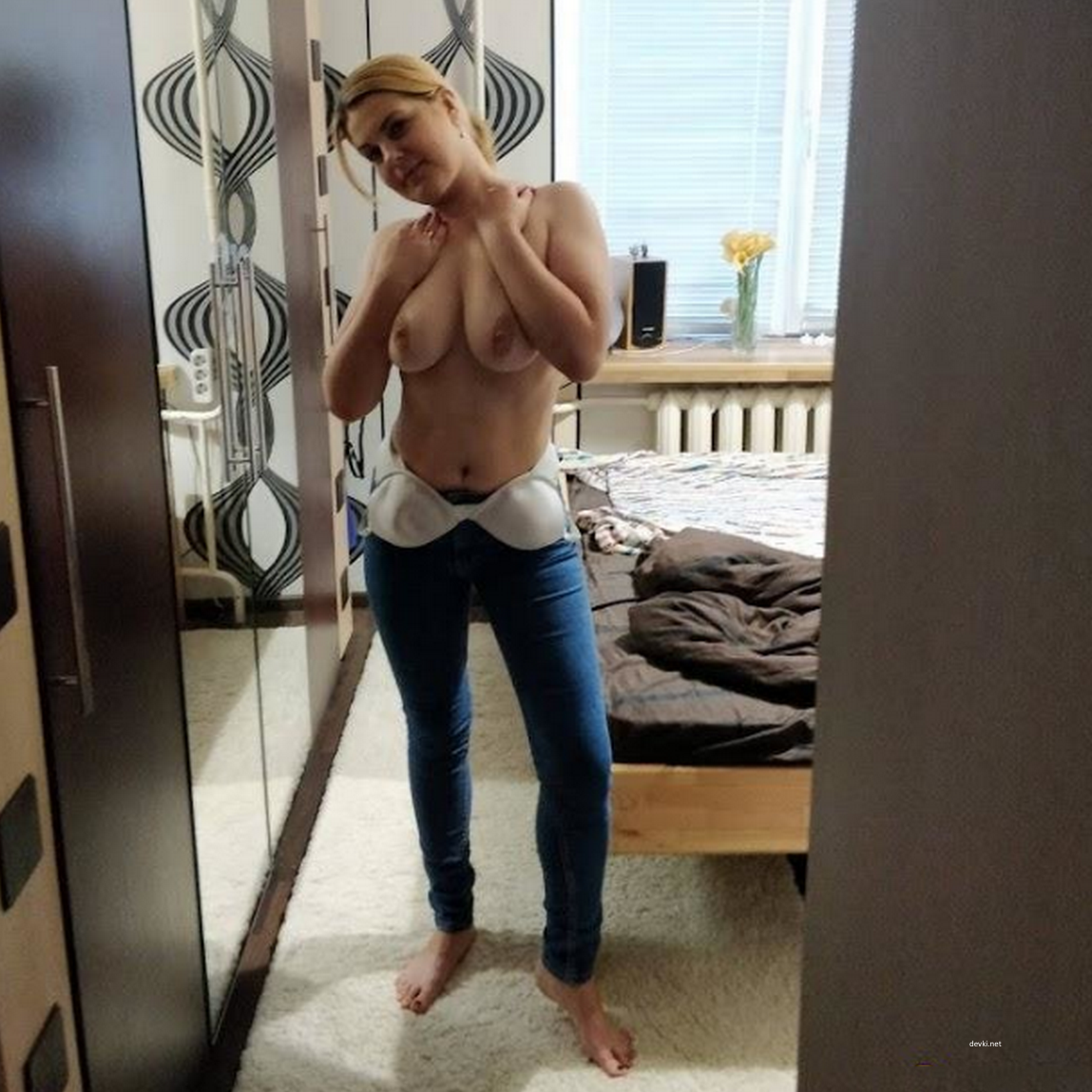 Sultry MILF Drenched in Her Own Juices: Amateur Explicit Photo