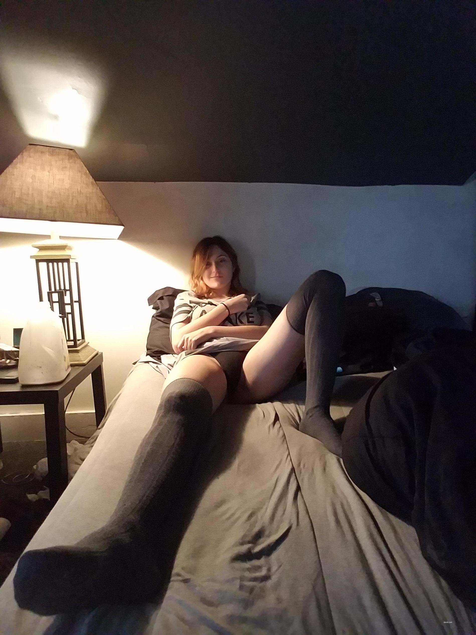 Explicit Nude Amateur Poses Barely Awake - Unfiltered XXX Photos