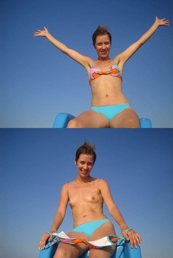 Topless Beach Babes: Unfiltered Amateur Photos of Girls Without Bikinis