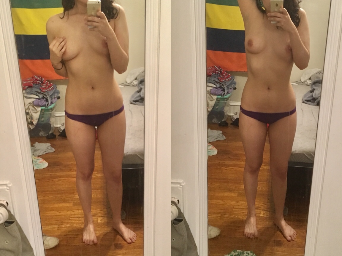 Brunette Strips Down in Amateur Photo Shoot