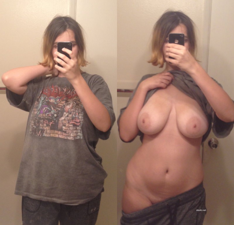 Hot Busty Amateur Selfie: Erotic Photo of Busty Babe
