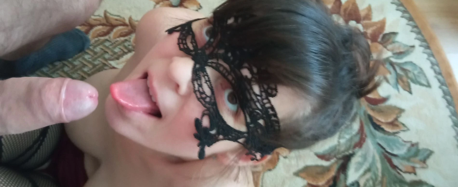 My Slut Sucks Cock: Hardcore Blowjob Porn Photo