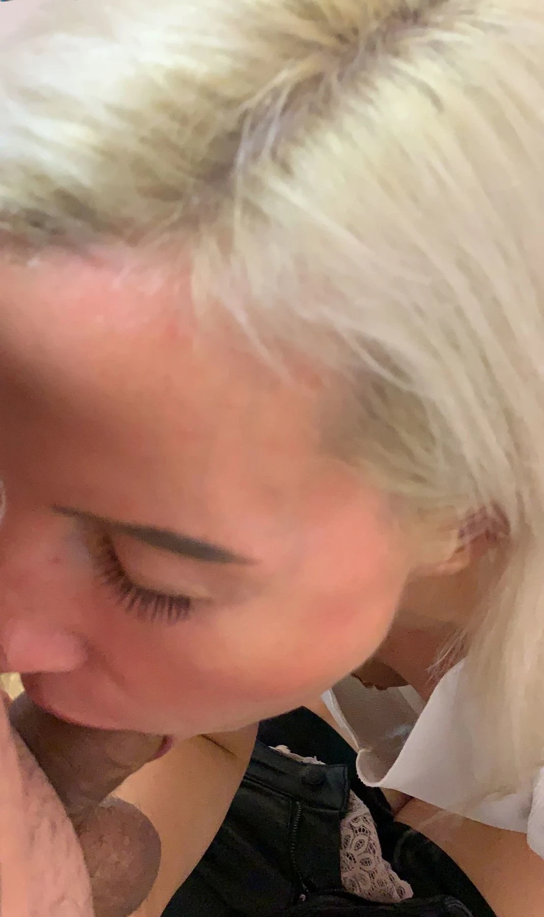 Steamy Bathroom Blowjob - Hot and Wet Oral Sex Encounter