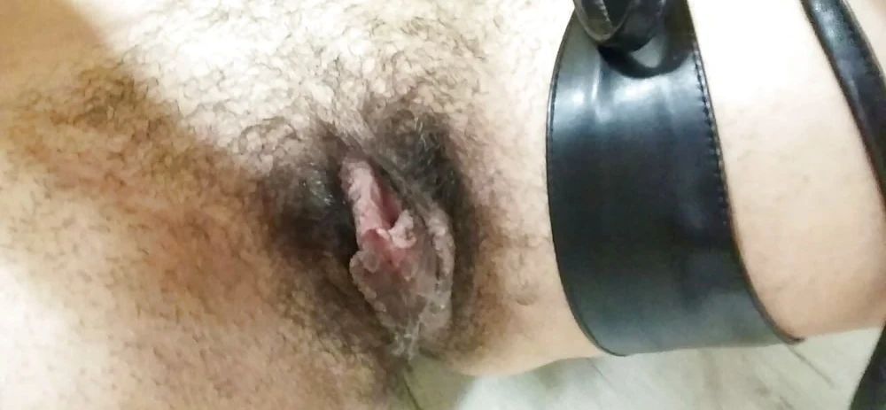 Dark-Skinned Beauty with Hairy Pussy (Part 2): Explicit Amateur Photos