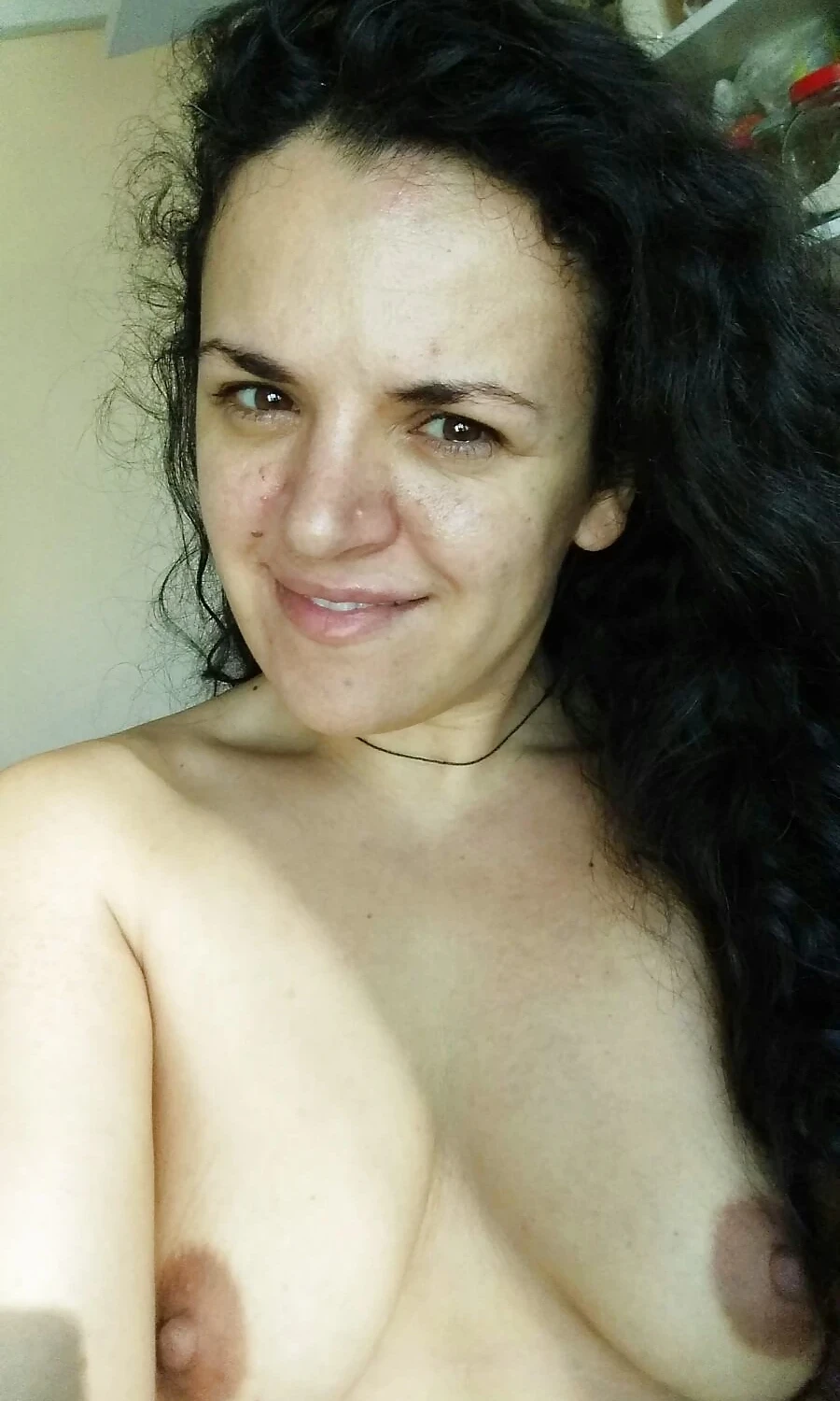 Dark-Skinned Beauty with Hairy Pussy (Part 2): Explicit Amateur Photos