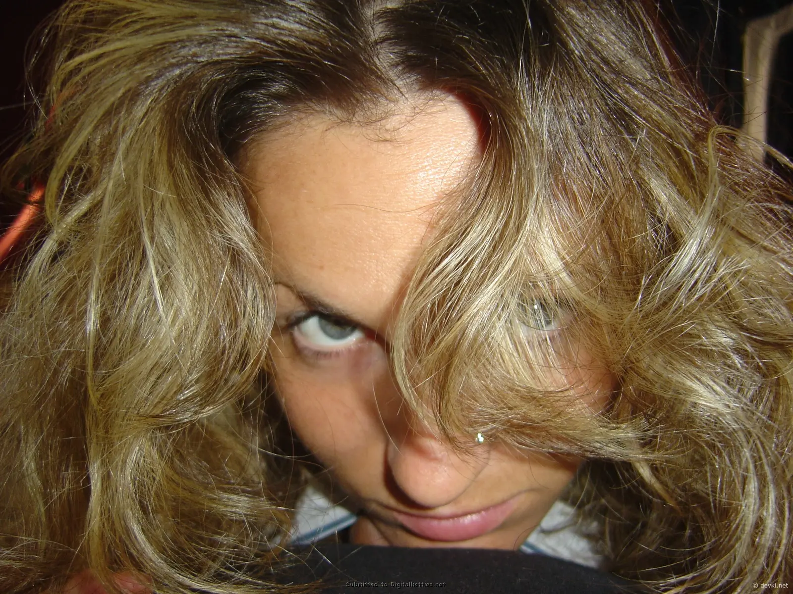 Hot babe gives sloppy blowjob - Explicit XXX photo