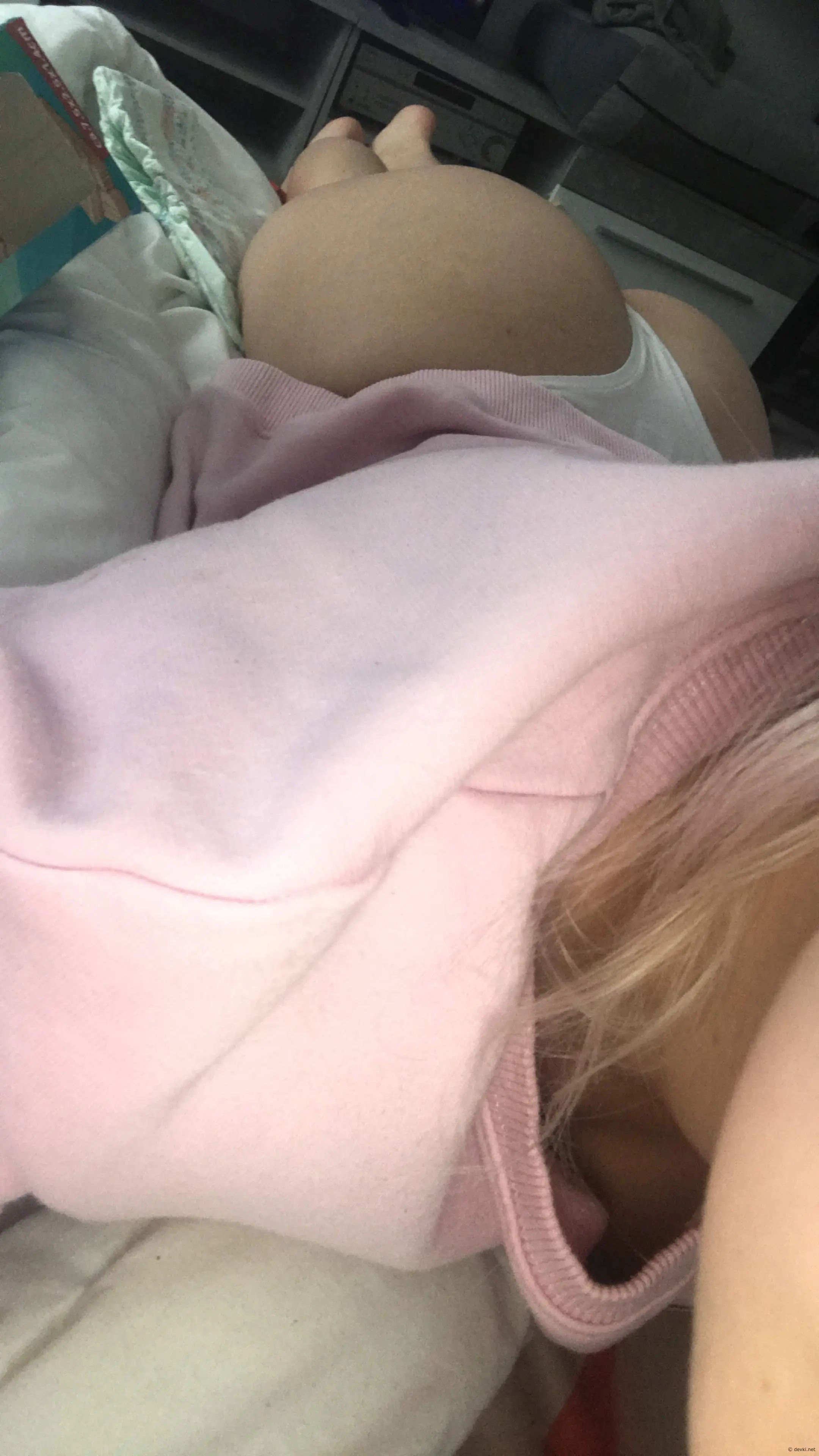 Hot Young MILF's Tits Exposed: Amateur Photo