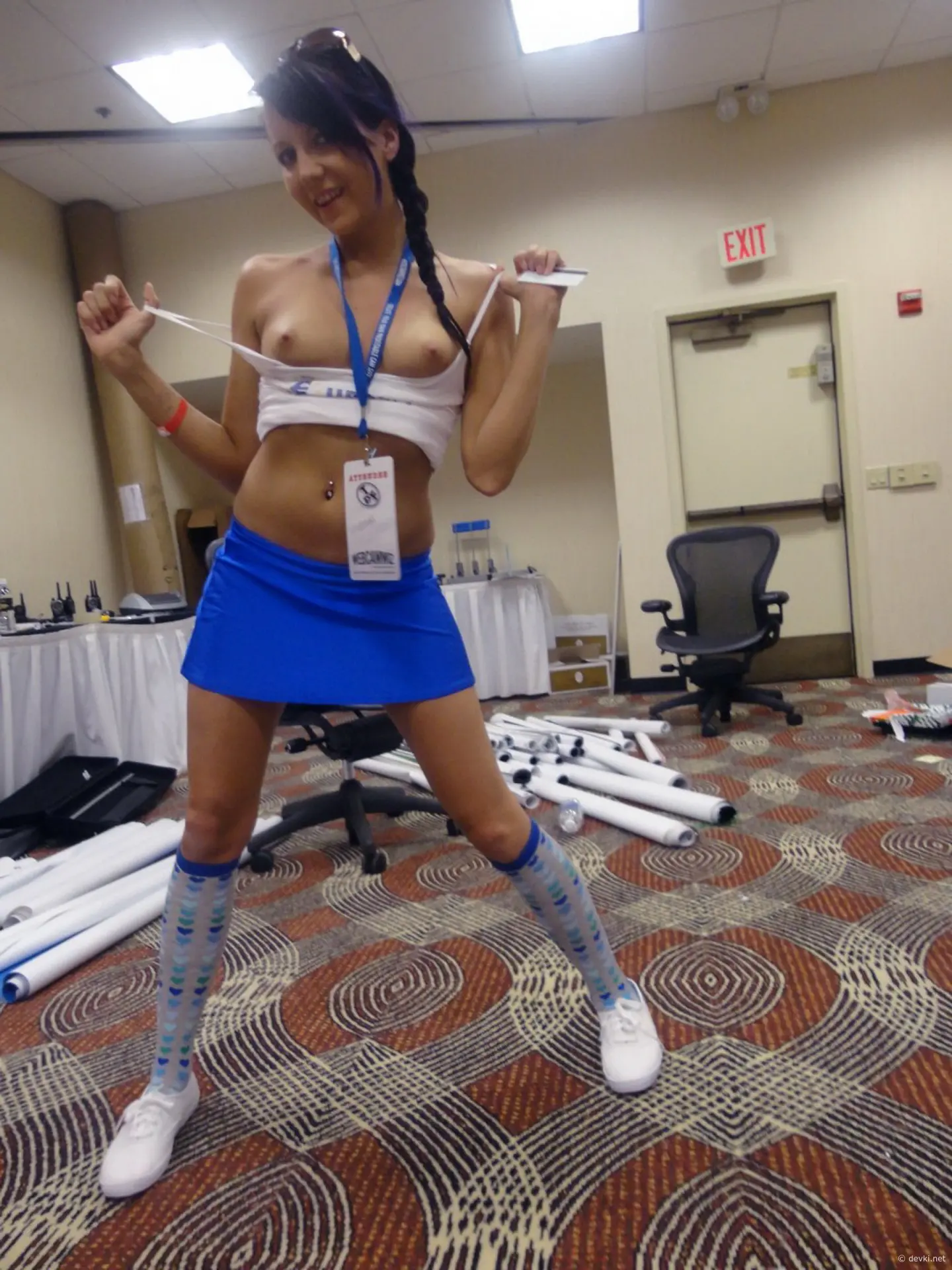 Private Cheerleader Amateur Photo: Explicit and Bold!