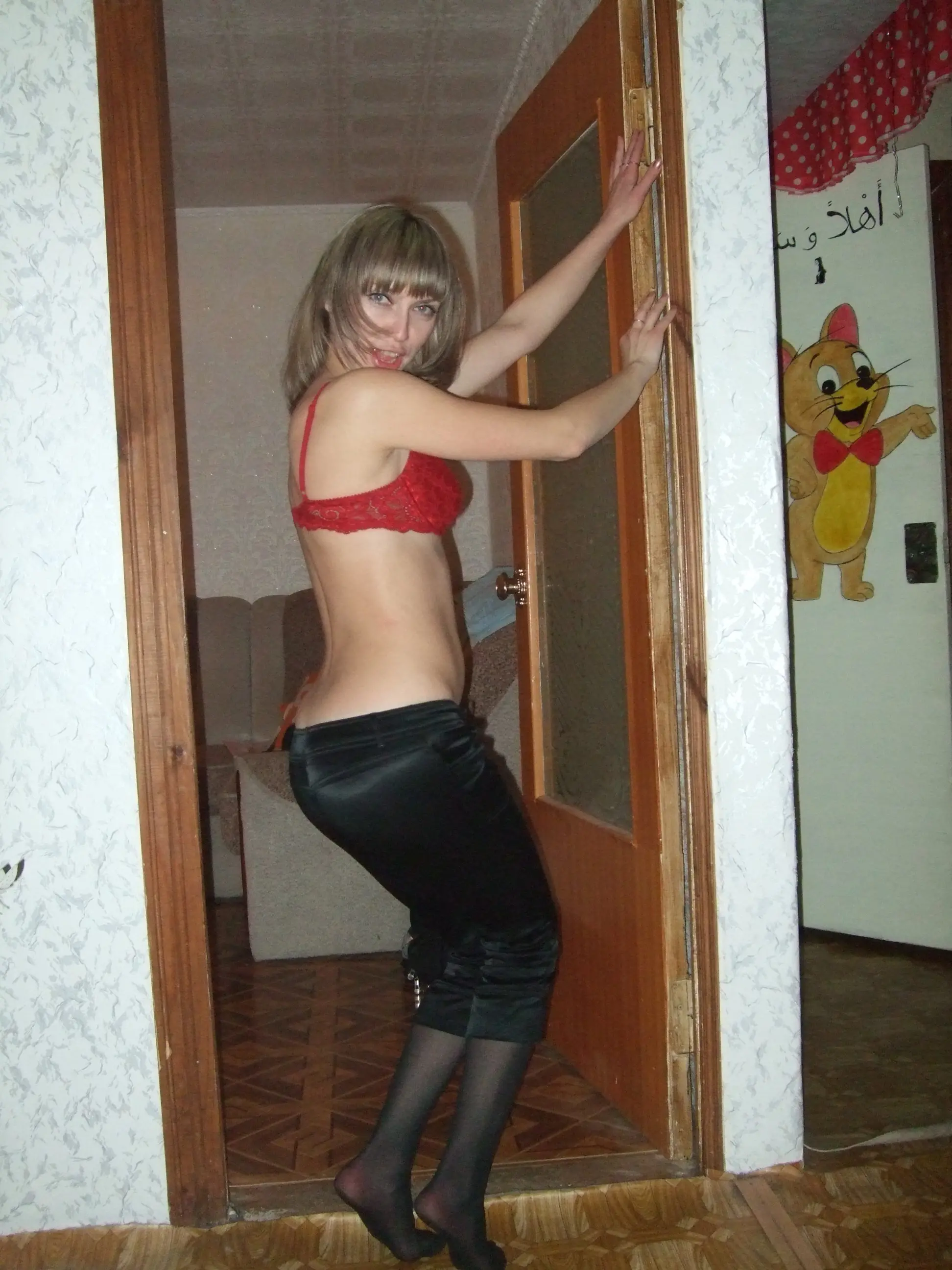 Explicit Amateur Intimate Nude Body of Slim Girl