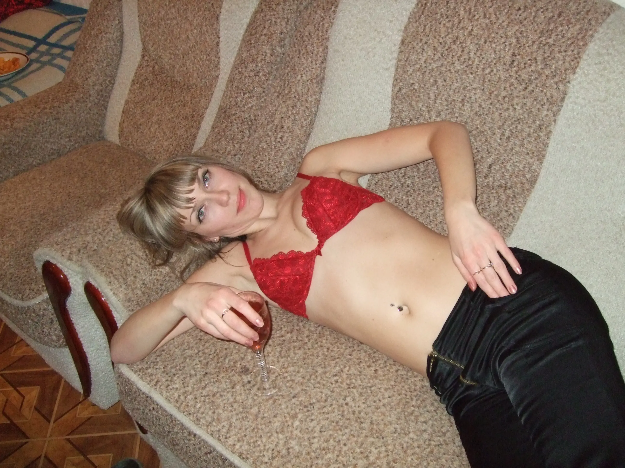 Explicit Amateur Intimate Nude Body of Slim Girl