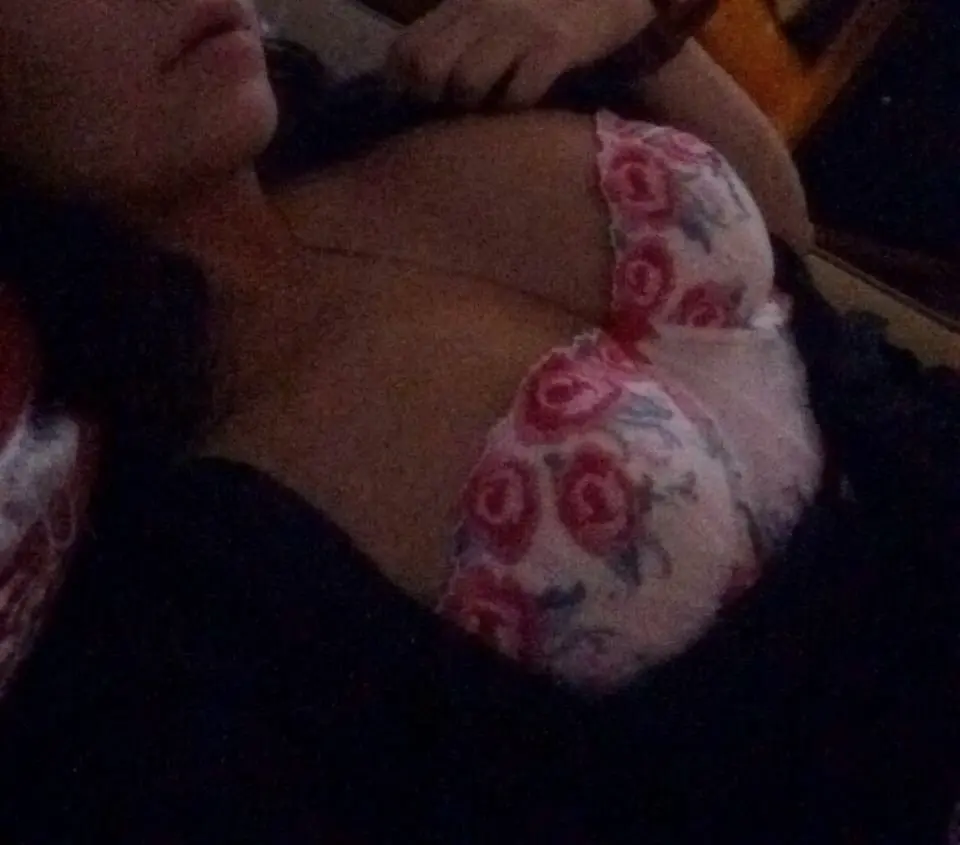 Sensual Amateur Naked Girl with Beautiful Perky Breasts and Sexy Body in Home Photos