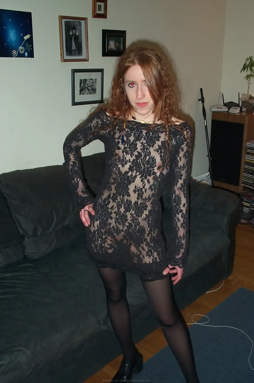 Redhead Slut Shows Off Her Explicit Porn Pics