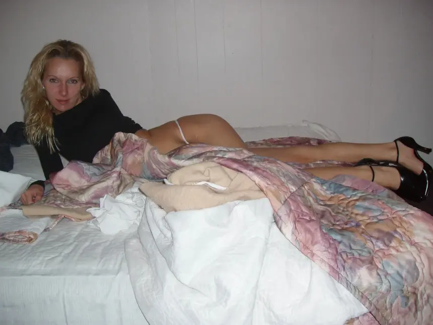 Slim Babe with Beautiful Boobs Shows Off Her Pussy